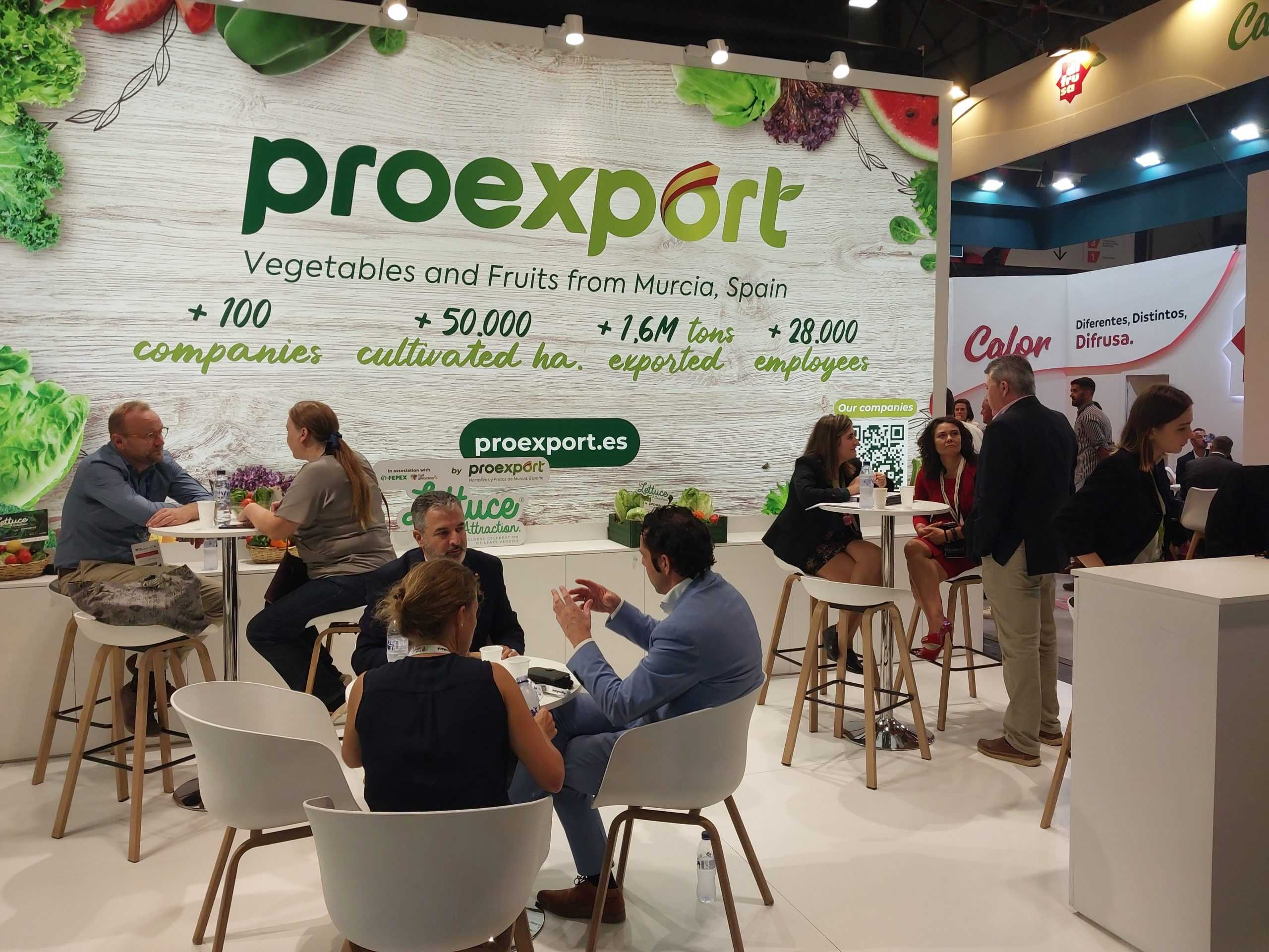 Las empresas de Proexport reforzarán en Fruit Attraction su compromiso por producir frutas y hortalizas con las mejores prácticas agrarias